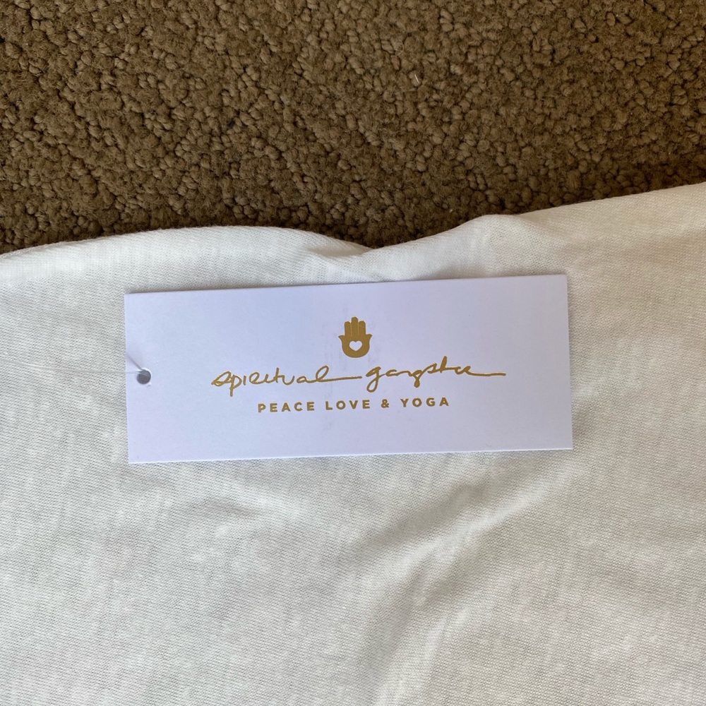 Spiritual Gangster Love Crop Tank Top - Picture 3 of 8